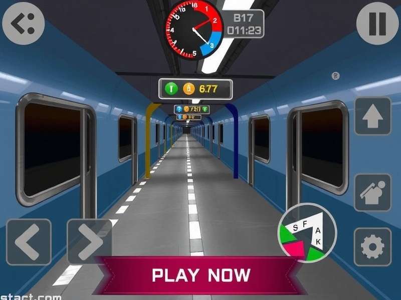 Delhi Subway Explorer Gameplay Interface